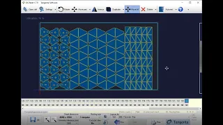 DGNest v 1 7 9 new Triangular type of nesting