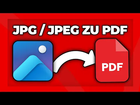 Download MP3 JPG in PDF umwandeln (kostenlos auf Handy & PC) - Tutorial