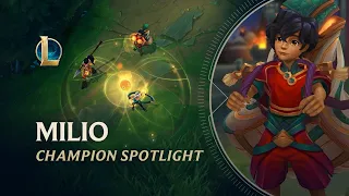 Milio Champion Spotlight Gameplay League Of Legends 