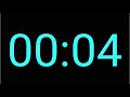 4 Second Countdown Timer DARK MODE