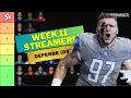 The BEST Fantasy Football Week 11 Defense Streamers DST