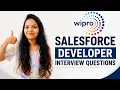 Wipro Salesforce Developer Interview - ALL 40 Real Questions Asked Round 1 2