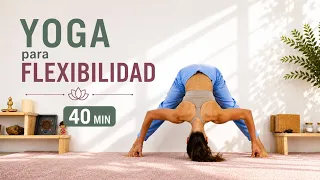 Yoga para Flexibilidad 🧘‍♀️ 40 min
