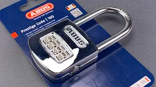 1133 Abus 160 Combination Lock Decoded Two Unusual Ways