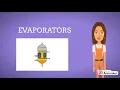 How does evaporator work
