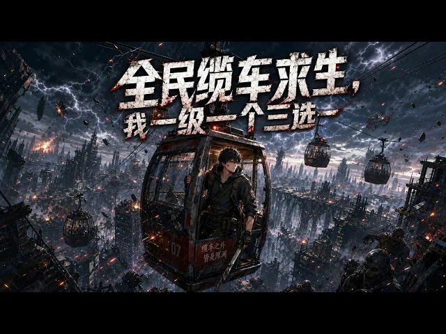 Cable Car Survival: Pick One of Three Every Level