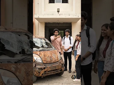 Papa ki purani tata nano ko nai tata nano ev bna diya #viral #restoration #short