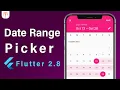 Flutter Tutorial - Date Range Picker 2022