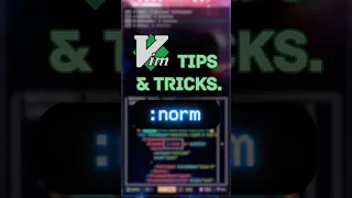 A Single Vim Command can do this Vim tips tricks