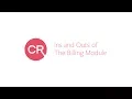 CentralReach - The Ins and Outs of CR s Billing Module
