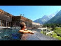 The Best Spa in ALL OF EUROPE QC Terme CHAMONIX FRANCE