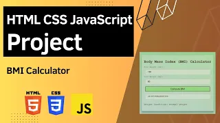 HTML CSS JavaScript Project - BMI Calculator