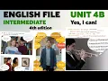 10 English File Intermediate Unit 4B Yes I can Can could be able to ed ing adjectives