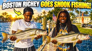 I TOOK REAL BOSTON RICHEY FISHING IN THE FLORIDA EVERGLADES! π£