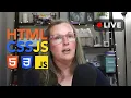 LIVE HTML CSS JS One Page Website Project Part 7
