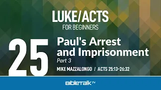 Paul's Arrest and Imprisonment
