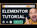 Elementor Tutorial 2025 How To Create a Website with WordPress and Elementor PRO Tutorial 8H