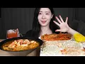 ASMR MUKBANG | Shrimp Bomb 💣 Shrimp Ramyun Noodles 🦐 Kimchi & Mandu (Dumplings) 🥟
