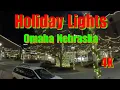 Season of Lights in Omaha Night Walk Through Midtown Crossing Nebraska Travel Vlog 2025