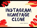 Instagram Homepage Clone Using HTML CSS GRID and JAVASCRIPT