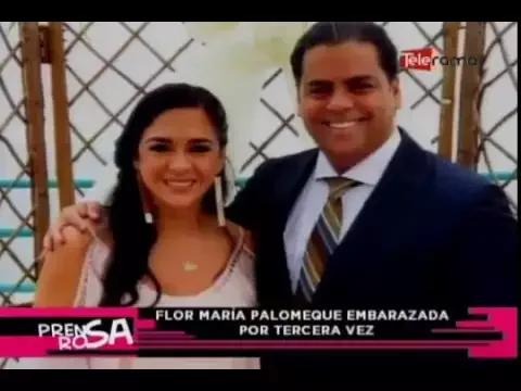 Flor María Palomeque embarazada por tercer vez