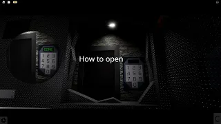 How to get the door code Roblox The Experiment V5