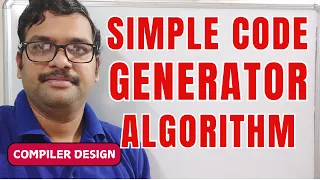Simple Code Generator Algorithm Step-by-Step Example Compiler Design