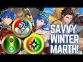 SAVVY MARTH 10 Savvy Fighter Winter Marth Arena Showcase FEH