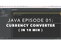 How To Currency Converter JAVA Series 01