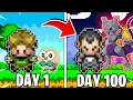 I SPENT 100 DAYS IN THE ORIGINAL POKEMON MMO