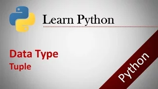 Python Tutorials 5 Data Type - Tuple