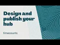 How to design and publish your volunteer hub in Timecounts