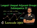 Longest Unequal Adjacent Groups Subsequence II Leetcode 2901