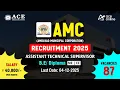 AMC Recruitment 2025 Assistant Technical Supervisor Salary 40 800 - ACE Online