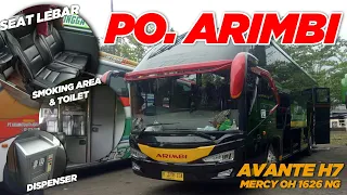 Download Mantab || Armada Terbaru PO. Arimbi untuk Terminal Kajen || Avante H7, Mercy 1626 MP3