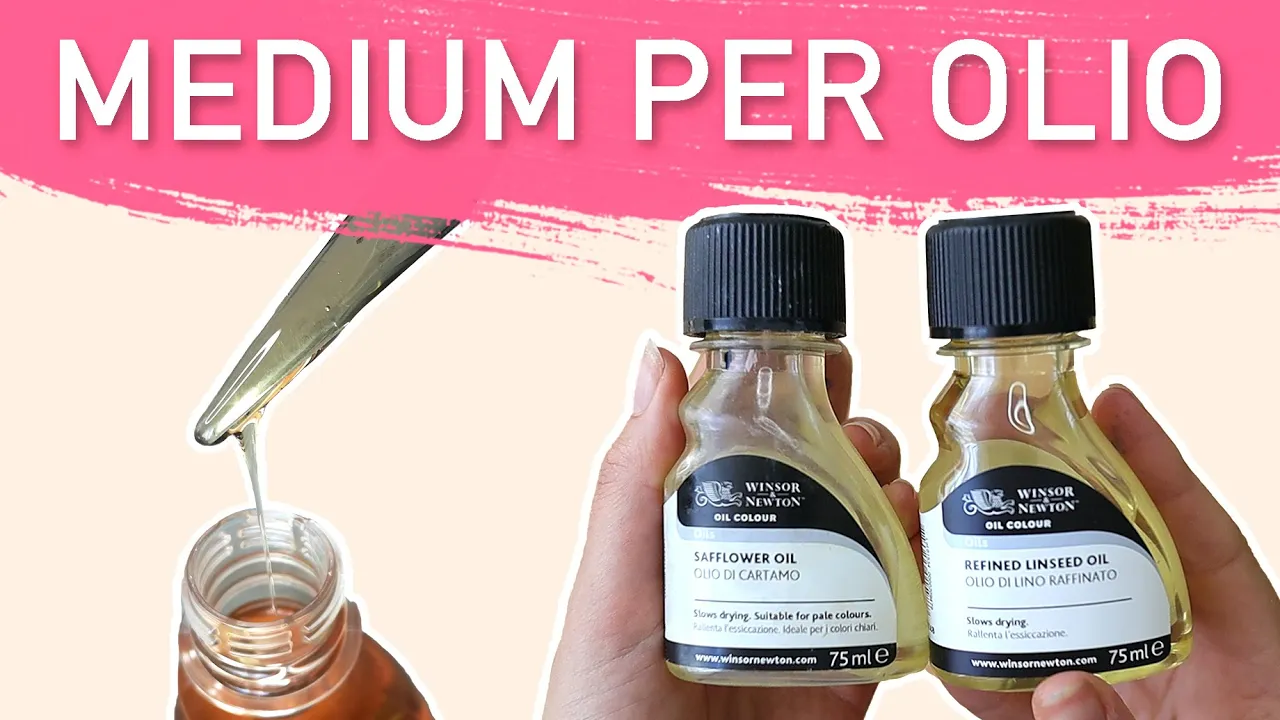 MEDIUM E VERNICI PER OLIO: LA GUIDA DEFINITIVA! Olio di lino, Liquin ecc. Come verniciare un dipinto