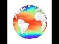Animating Earth Rotation in Python Utilizing Matplotlib Basemap and Incorporating a COBE SST Contour