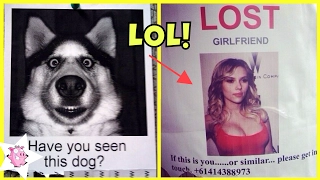 Most Hilarious Missing Posters Ever - Funny Lost Found Posters