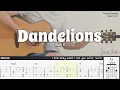 Download Lagu Dandelions - Ruth B. | Fingerstyle Guitar | TAB + Chords + Lyrics