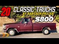 Affordable Classic Trucks - 20 Craigslist Finds for Enthusiasts