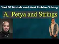 A Petya and Strings Java