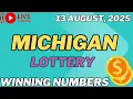 Michigan Midday Lottery Results For - 13 Aug 2025