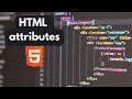 HTML Attributes definition style href src Computer Science NIOS 330 Attribute list