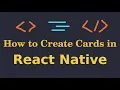 How to Create Cards in React Native
