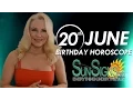 June 20th Zodiac Horoscope Birt ay Personality - Gemini