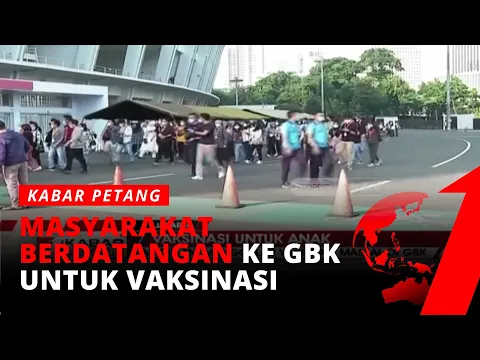 Mabes TNI Menggelar Vaksinasi Massal di Gelora Bung Karno