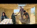 Download Lagu The end of a breathtaking project: completing the brickwork on the roof of Grandma's house