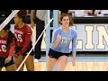 UNC Volleyball Tar Heels Drop Wolfpack in 4 Sets