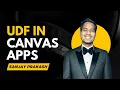 UDF Canvas APP - User Defined Functions in Canvas App Power Apps