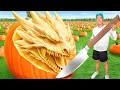 Best GIANT Pumpkin Art Wins 10 000